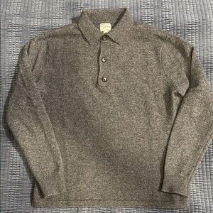 J crew button sweater